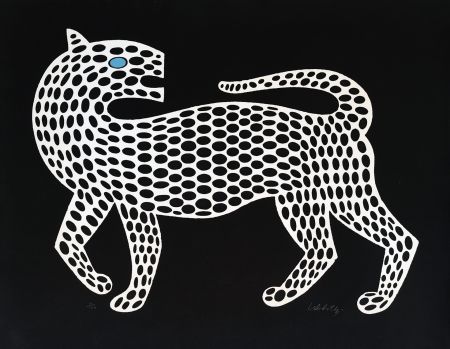 Serigrafia Vasarely - Leopard 1