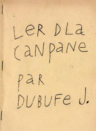 Linoincisione Dubuffet - Ler dla campane