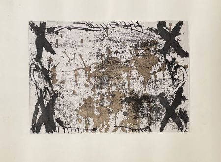 Incisione Tàpies - Les 4 croix