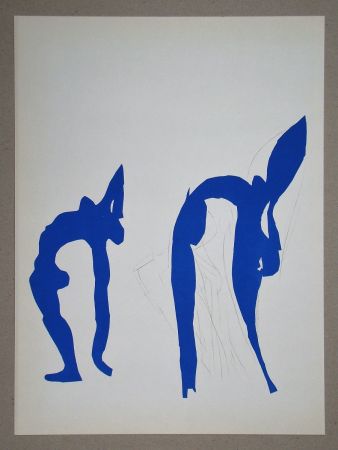 Litografia Matisse (After) - Les acrobates, 1952
