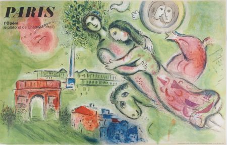 Libro Illustrato Chagall - Les amoureux de l'Opéra