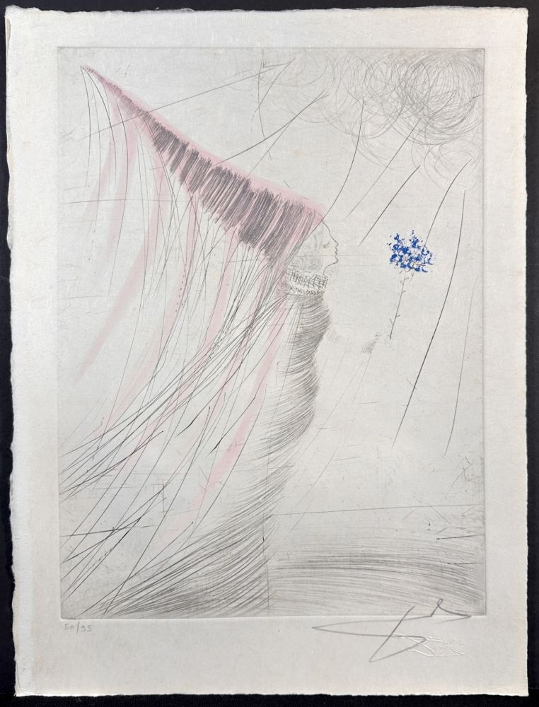 Incisione Dali - Les Amours de Cassandre The Fairy