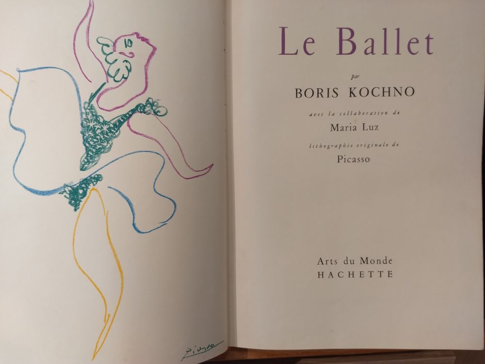 Libro Illustrato Picasso - Les Ballet