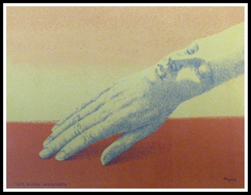 Litografia Magritte - LES BIJOUX INDISCRETS