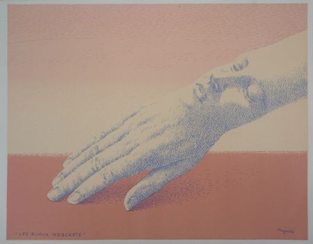 Litografia Magritte - Les bijoux indiscrets