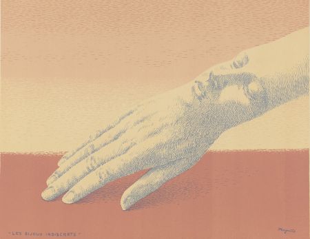 Litografia Magritte - Les Bijoux Indiscrets