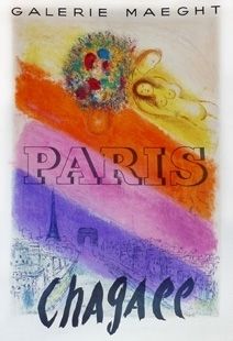 Manifesti Chagall - Les Champs Elysées