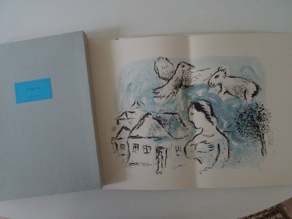 Litografia Chagall - Les Chemins d'Amitie