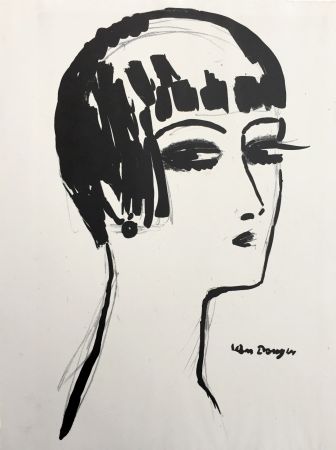 Litografia Van Dongen - Les Cheveux Courts 