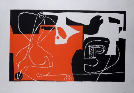 Litografia Le Corbusier - Les dés sont jetés