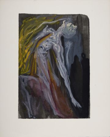 Litografia Dali - Les Erinyes