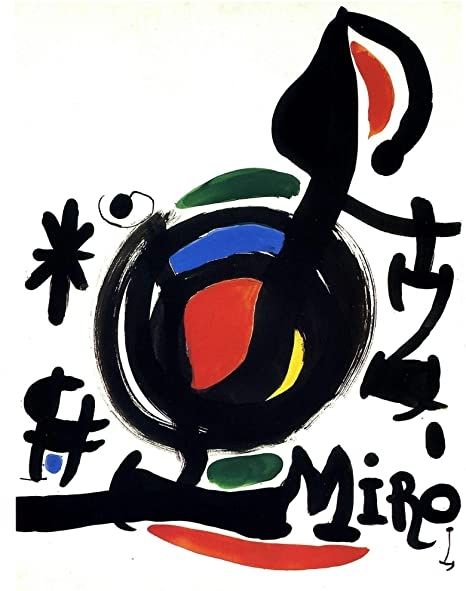 Litografia Miró - Les Esencies de la Terra