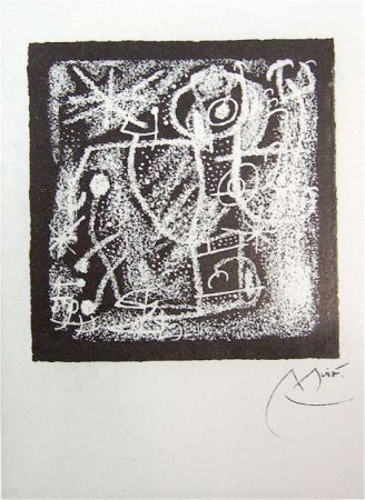 Litografia Miró - LES ESSÈNCIES DE LA TERRA