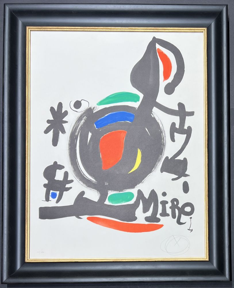 Litografia Miró - Les essències de la terra