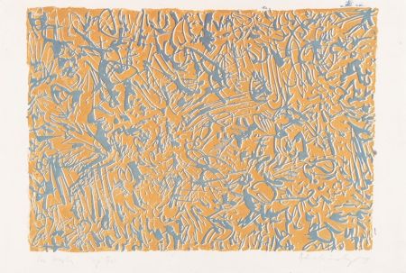 Litografia Alechinsky - Les gestes