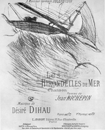 Litografia Toulouse-Lautrec - Les Hirondelles de Mer