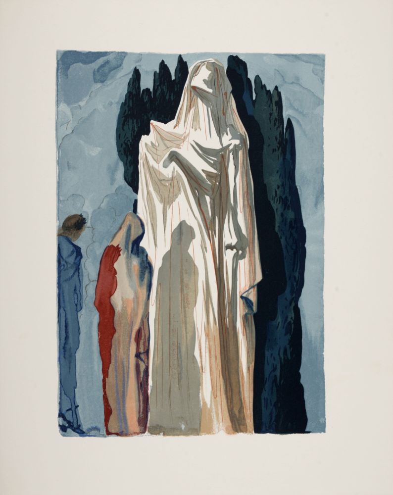Incisione Su Legno Dali - Les Hérétiques, 1963