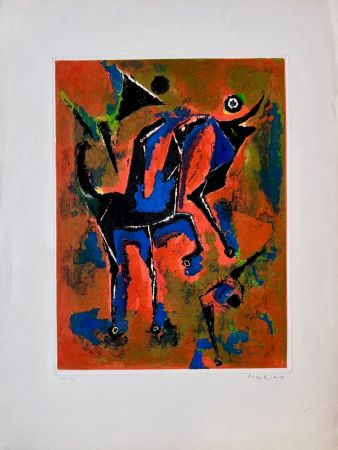 Acquaforte E Acquatinta Marini - Les jongleurs 
