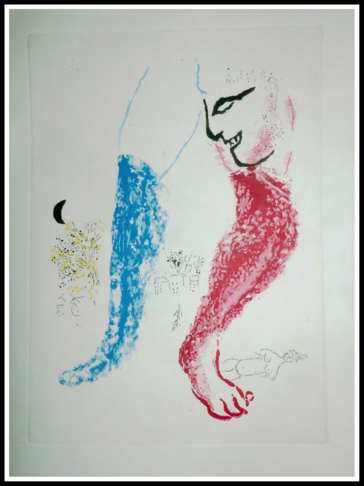Acquaforte Chagall - LES MAUVAIS SUJETS - Planche 10
