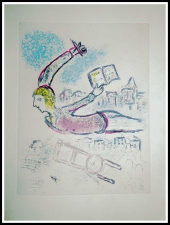 Acquaforte Chagall - LES MAUVAIS SUJETS - Planche 2