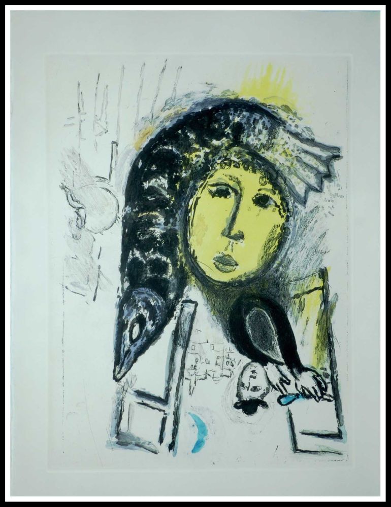 Acquaforte Chagall - LES MAUVAIS SUJETS - Planche 3