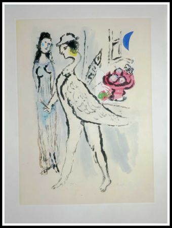 Acquaforte Chagall - LES MAUVAIS SUJETS - Planche 4