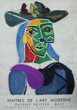Litografia Picasso - Les Maîtres de l'Art Moderne