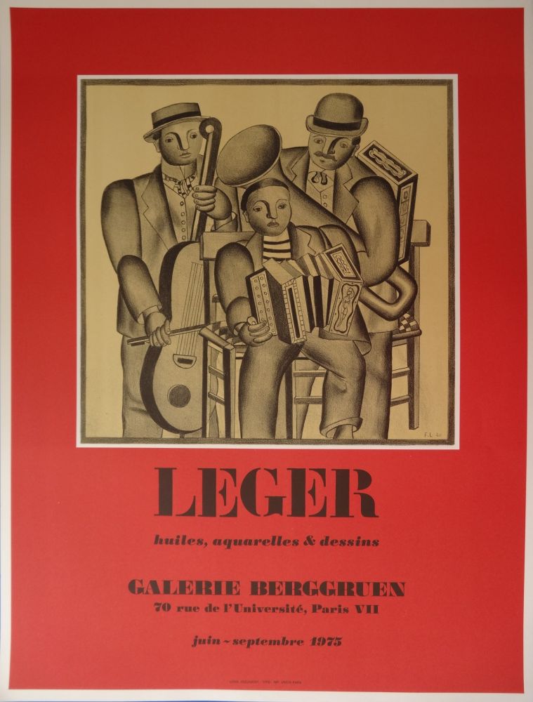 Libro Illustrato Leger - Les Musiciens (Fanfare)