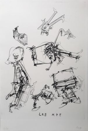 Litografia Dado - Les Méchantes Petites Fées