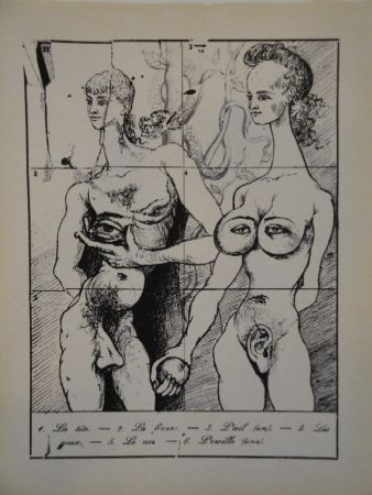 Libro Illustrato Dali - Les métamorphoses érotiques.