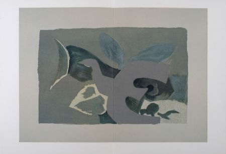 Litografia Braque - Les Oiseaux #I, 1967