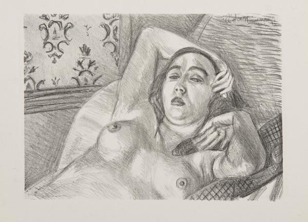 Litografia Matisse - Les Peintres Lithographes de Manet à Matisse, circa 1925.