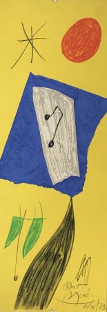 Litografia Miró - Les Penalites de l'Enfer ou Les Nouvelles-Hebrides 2