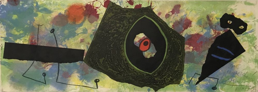 Litografia Miró - Les Penalites de l'Enfer ou Les Nouvelles-Hebrides 28