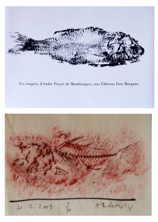 Libro Illustrato Alechinsky - Les rougets