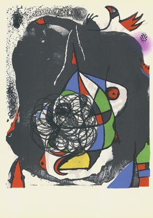 Litografia Miró - Les révolutions scéniques du XXe siècle II