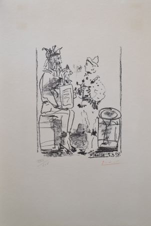Litografia Picasso - Les Saltmbanque (B855)