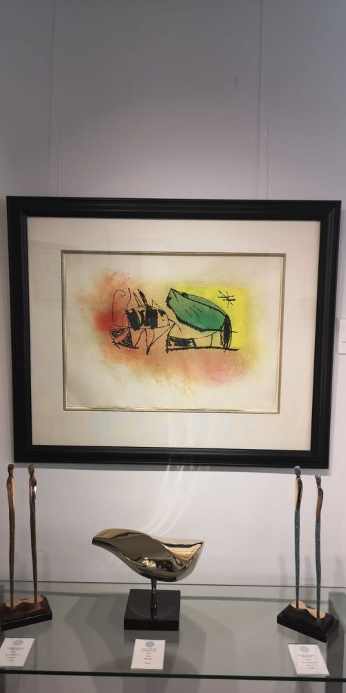 Acquaforte E Acquatinta Miró - Les Scarabees 
