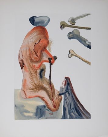 Litografia Dali - Les Trompeurs
