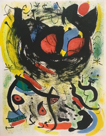 Litografia Miró - Les Voyants 