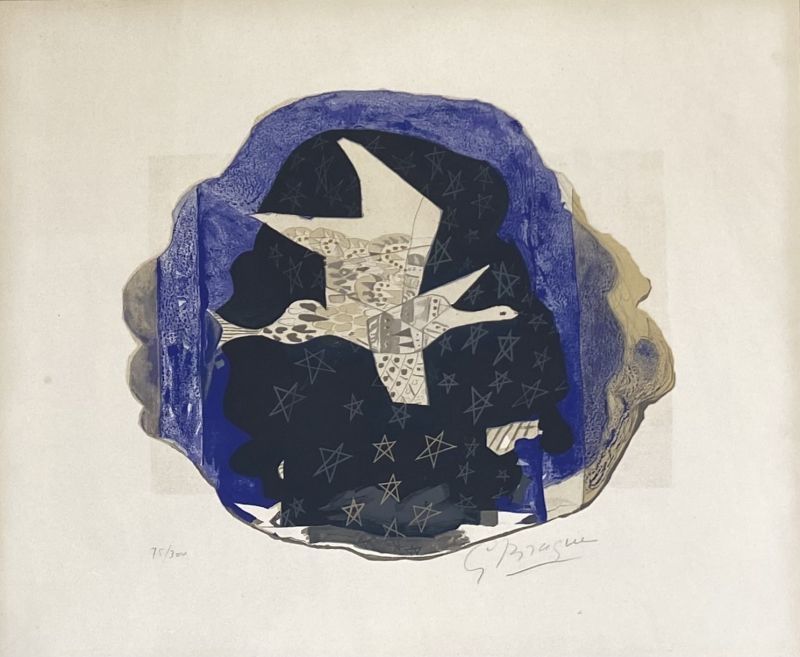 Litografia Braque - Les étoiles 