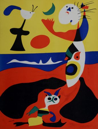 Litografia Miró - L’Eté, 1938