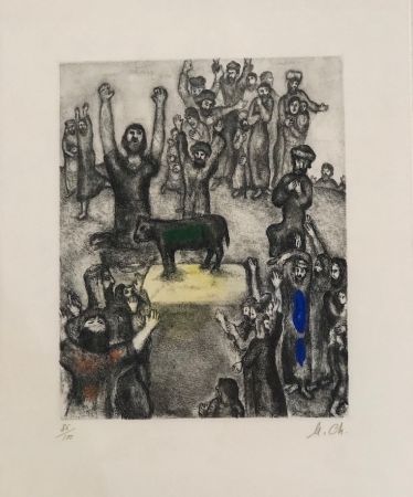 Acquaforte E Acquatinta Chagall - LeVeau d' Or