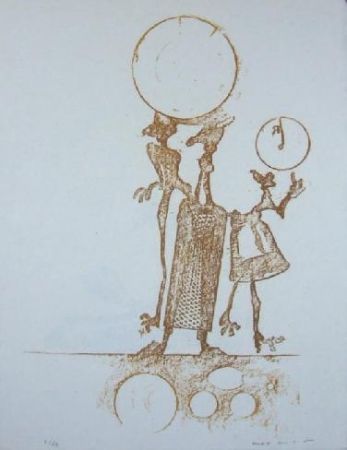 Litografia Ernst - Lewis Carroll's Wunderhorn 18