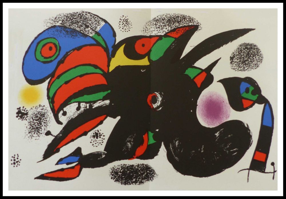 Litografia Miró - L'extrême origine 