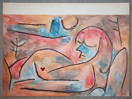 Litografia Klee - L'hiver