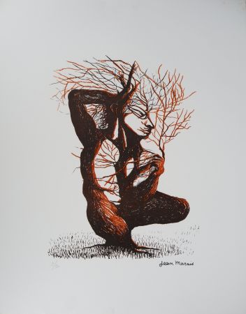 Litografia Marais  - L'homme arbre