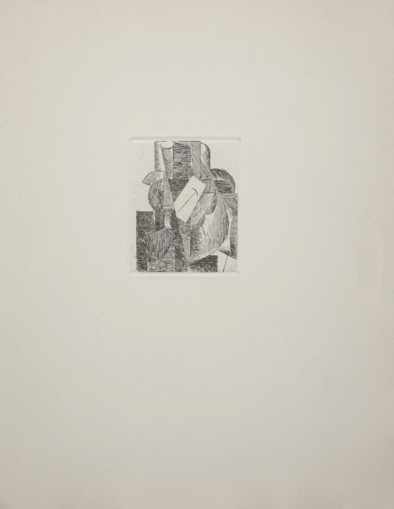 Incisione Picasso - L'Homme au chapeau, 1947