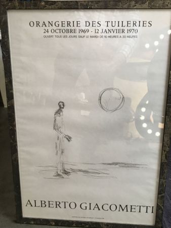 Manifesti Giacometti - L'homme qui marche au soleil