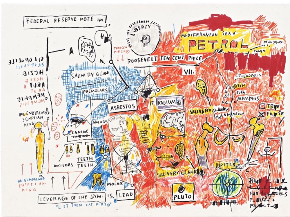 Serigrafia Basquiat - Liberty